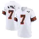 ＃7 Men's Dustin Hopkins White Game Cleveland Browns 1946 Collection Alternate Jersey
