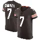 ＃7 Men's Tyson Campbell Brown Elite Cleveland Browns Vapor Jersey