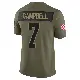 ＃7 Men's Tyson Campbell Olive Limited Cleveland Browns 2025 Salute to Service Jersey