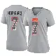 ＃7 Women's Dustin Hopkins Gray Game Cleveland Browns Atmosphere Fashion Jersey