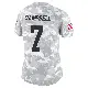 ＃7 Women's Tyson Campbell Arctic Camo Limited Cleveland Browns 2024 Salute to Service Jersey