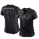 ＃7 Women's Tyson Campbell Black Limited Cleveland Browns Reflective Jersey