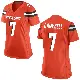 ＃7 Women's Tyson Campbell Orange Game Cleveland Browns Alternate Jersey