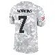 ＃7 Youth Dustin Hopkins Arctic Camo Limited Cleveland Browns 2024 Salute to Service Jersey