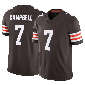 ＃7 Youth Tyson Campbell Brown Limited Cleveland Browns Vapor F.U.S.E. Jersey