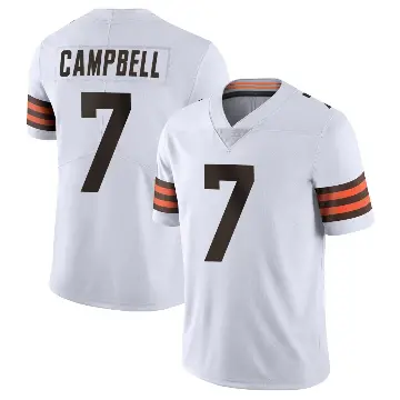 ＃7 Youth Tyson Campbell White Limited Cleveland Browns Vapor Untouchable Jersey
