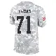 ＃71 Men's Cornelius Lucas Arctic Camo Limited Cleveland Browns 2024 Salute to Service Jersey