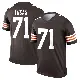 ＃71 Men's Cornelius Lucas Brown Legend Cleveland Browns Jersey