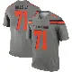 ＃71 Men's Jedrick Wills Jr. Legend Cleveland Browns Inverted Silver Jersey