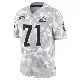 ＃71 Men's Tytus Howard Arctic Camo Limited Cleveland Browns 2024 Salute to Service Jersey