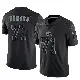 ＃71 Men's Tytus Howard Black Limited Cleveland Browns Reflective Jersey