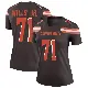 ＃71 Women's Jedrick Wills Jr. Brown Legend Cleveland Browns Jersey