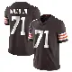＃71 Youth Jedrick Wills Jr. Brown Limited Cleveland Browns Team Color Vapor Untouchable Jersey