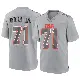 ＃71 Youth Jedrick Wills Jr. Gray Game Cleveland Browns Atmosphere Fashion Jersey