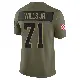 ＃71 Youth Jedrick Wills Jr. Olive Limited Cleveland Browns 2025 Salute to Service Jersey
