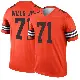 ＃71 Youth Jedrick Wills Jr. Orange Legend Cleveland Browns Inverted Jersey