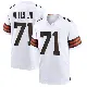 ＃71 Youth Jedrick Wills Jr. White Game Cleveland Browns Jersey