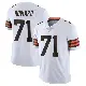 ＃71 Youth Tytus Howard White Limited Cleveland Browns Vapor Untouchable Jersey