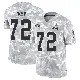 ＃72 Men's Jason Ivey Arctic Camo Limited Cleveland Browns 2024 Salute to Service Jersey