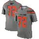 ＃72 Men's Jason Ivey Legend Cleveland Browns Inverted Silver Jersey