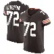 ＃72 Men's KT Leveston Brown Elite Cleveland Browns Vapor Jersey