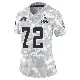 ＃72 Women's KT Leveston Arctic Camo Limited Cleveland Browns 2024 Salute to Service Jersey