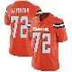 ＃72 Youth KT Leveston Orange Limited Cleveland Browns Alternate Vapor Untouchable Jersey