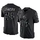 ＃74 Men's Elgton Jenkins Black Limited Cleveland Browns Reflective Jersey