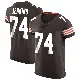＃74 Men's Elgton Jenkins Brown Elite Cleveland Browns Vapor Jersey