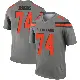 ＃74 Men's Elgton Jenkins Legend Cleveland Browns Inverted Silver Jersey