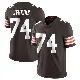 ＃74 Men's Teven Jenkins Brown Limited Cleveland Browns Team Color Vapor Untouchable Jersey