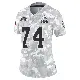 ＃74 Women's Elgton Jenkins Arctic Camo Limited Cleveland Browns 2024 Salute to Service Jersey
