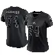 ＃74 Women's Teven Jenkins Black Limited Cleveland Browns Reflective Jersey