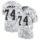 ＃74 Youth Elgton Jenkins Arctic Camo Limited Cleveland Browns 2024 Salute to Service Jersey