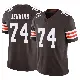 ＃74 Youth Elgton Jenkins Brown Limited Cleveland Browns Vapor F.U.S.E. Jersey