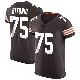 ＃75 Men's Joel Bitonio Brown Elite Cleveland Browns Vapor Jersey
