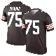＃75 Men's Joel Bitonio Brown Legend Cleveland Browns Jersey