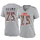 ＃75 Women's Joel Bitonio Gray Game Cleveland Browns Atmosphere Fashion Jersey