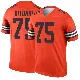 ＃75 Youth Joel Bitonio Orange Legend Cleveland Browns Inverted Jersey