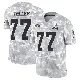＃77 Men's Wyatt Teller Arctic Camo Limited Cleveland Browns 2024 Salute to Service Jersey