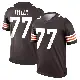 ＃77 Men's Wyatt Teller Brown Legend Cleveland Browns Jersey