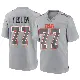 ＃77 Men's Wyatt Teller Gray Game Cleveland Browns Atmosphere Fashion Jersey