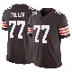 ＃77 Youth Wyatt Teller Brown Limited Cleveland Browns Vapor F.U.S.E. Jersey