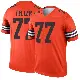 ＃77 Youth Wyatt Teller Orange Legend Cleveland Browns Inverted Jersey