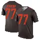 ＃77 Youth Zion Johnson Brown Legend Cleveland Browns Alternate Jersey