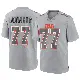 ＃77 Youth Zion Johnson Gray Game Cleveland Browns Atmosphere Fashion Jersey