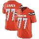＃77 Youth Zion Johnson Orange Limited Cleveland Browns Alternate Vapor Untouchable Jersey