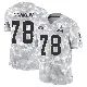 ＃78 Men's Jack Conklin Arctic Camo Limited Cleveland Browns 2024 Salute to Service Jersey