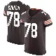 ＃78 Men's Jack Conklin Brown Elite Cleveland Browns Vapor Jersey