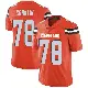 ＃78 Men's Jack Conklin Orange Limited Cleveland Browns Alternate Vapor Untouchable Jersey